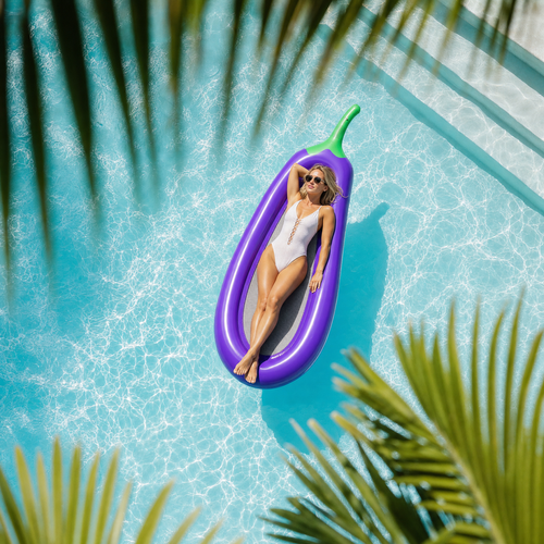 Eggplant Energy Float