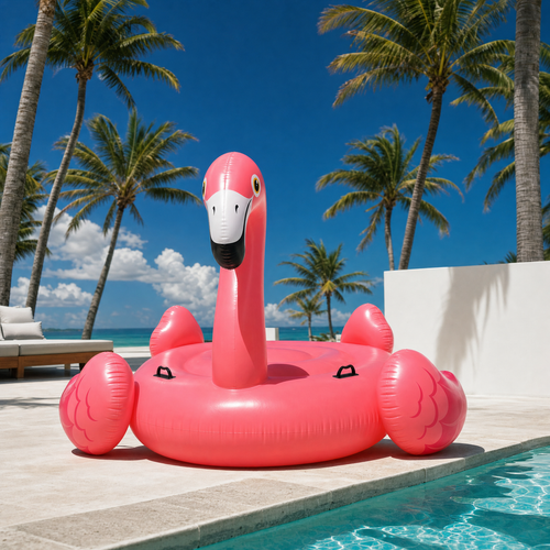 Pink Drama Float