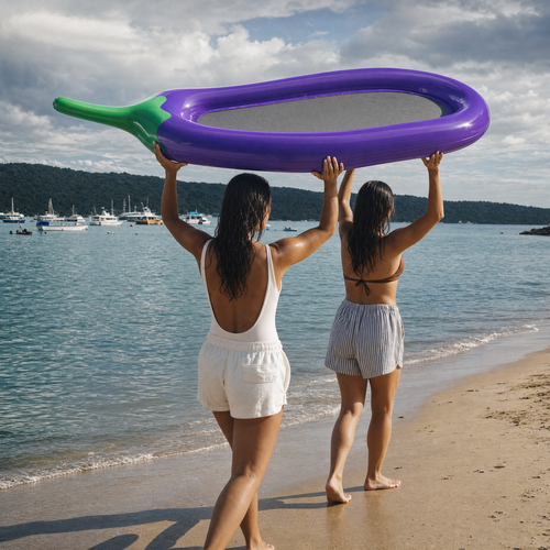 Eggplant Energy Float